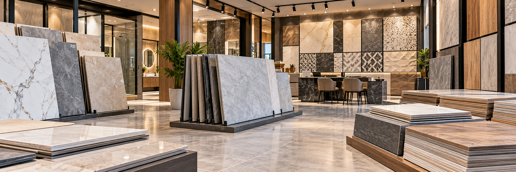 Ceramic and porcelain floor and wall tiles