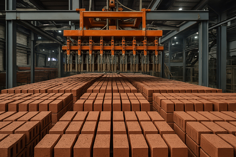 Stacked bricks