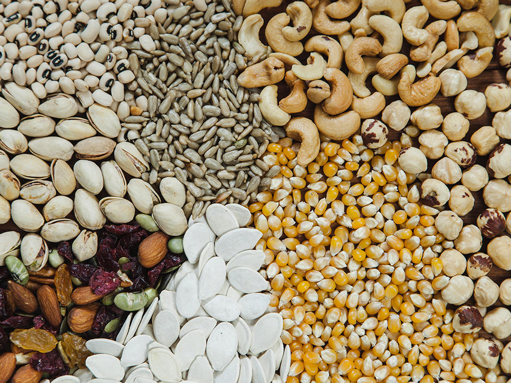 Grains and cereals in bulk