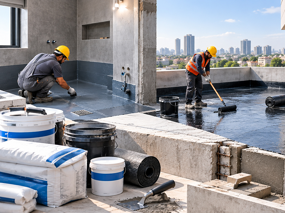 Paint and construction chemical products